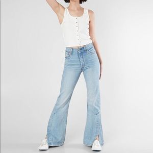 Levi’s Ribcage Split Flare Jeans